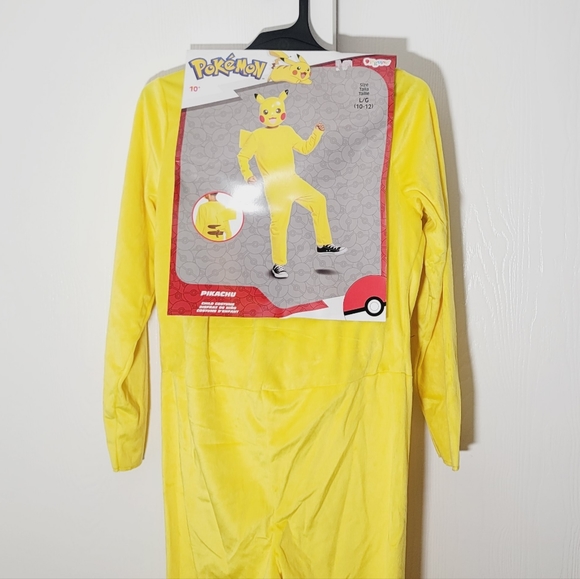 NEW Pokemon Pikachu Child Costume Size Large (10-12) - Picture 1 of 5
